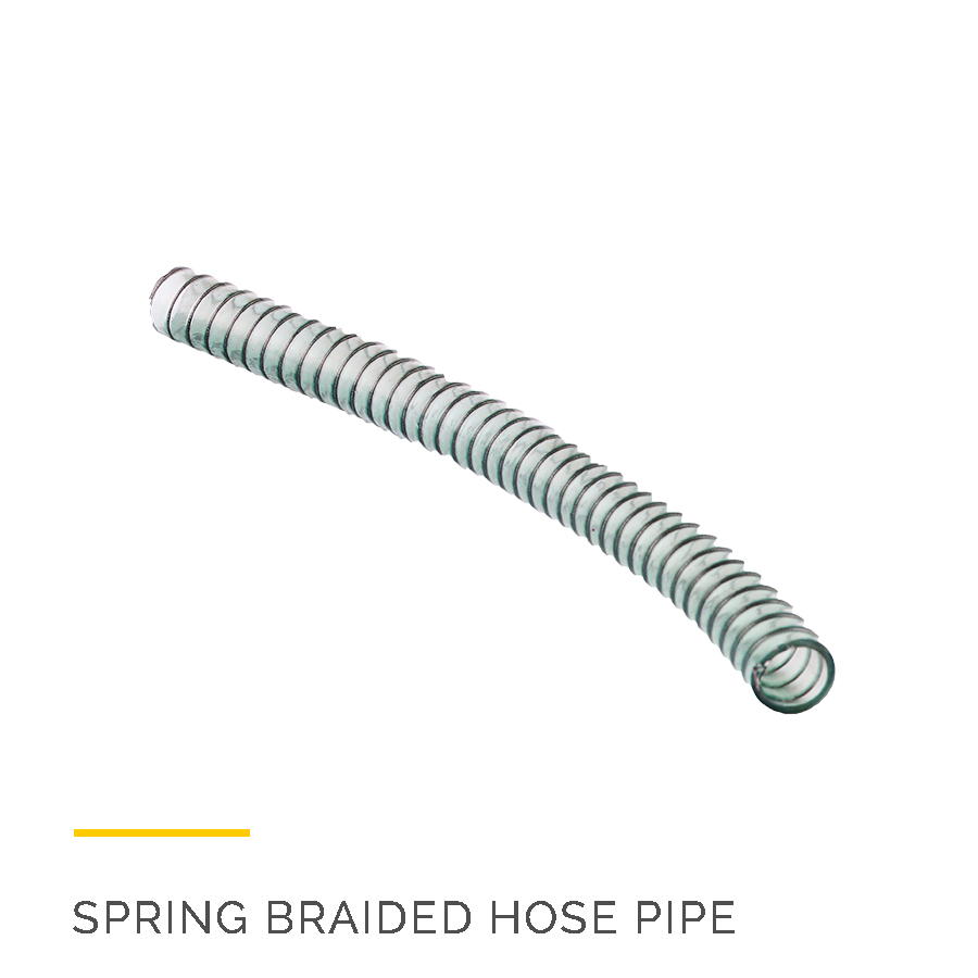 Spring Braided Hose Pipe